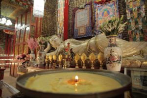 Dia 20 Detalle Interior Monasterio Xiahe