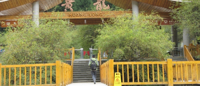 Visita al parque natural de Huanglong
