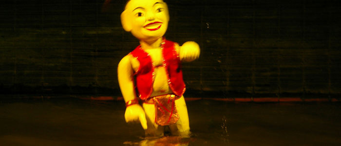 Teatro marionetas de agua