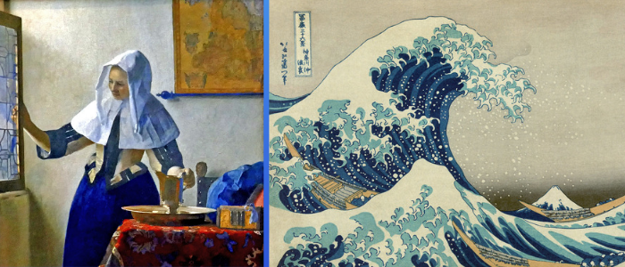 Vermeer Hokusai en el MET