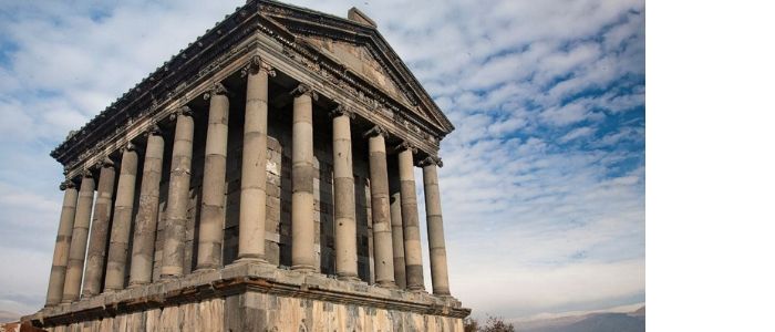 Templo Garni en Armenia
