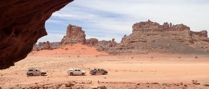 Viaje al desierto del Sahara en furgoneta