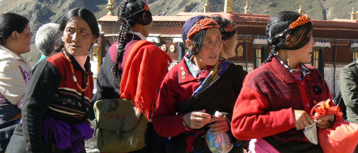 Mujeres en el Tibet