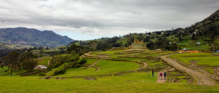 Complejo arqueológico en Ecuador
